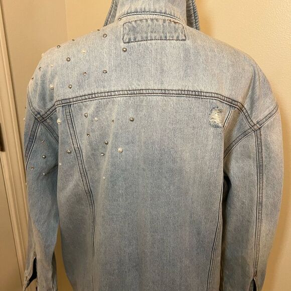 Express Denim Jacket. Size XS/S Great Condition - Picture 4 of 8